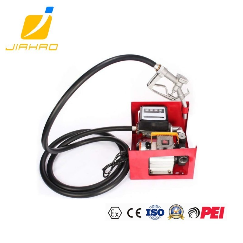 ETP-60A Fuel electric diesel transfer pump unit Kit Mini flow meter mobile gas station Mini fuel dispenser