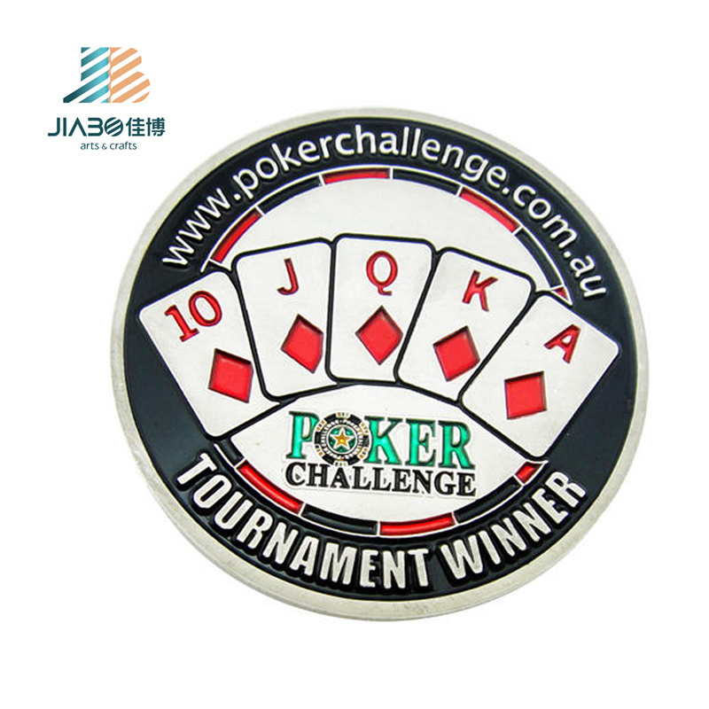 Fast Delivery Design Your Band Logo 3d Enamel Metal Professional Metal Custom Poker Chips