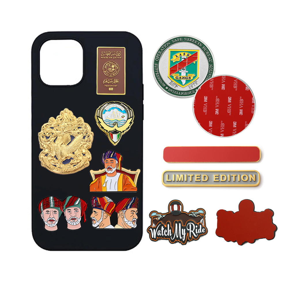 Factory Metal Craft Customized Soft Enamel Flag Uae Saudi Lapel Pin Custom With Sticker Back For Phone Case