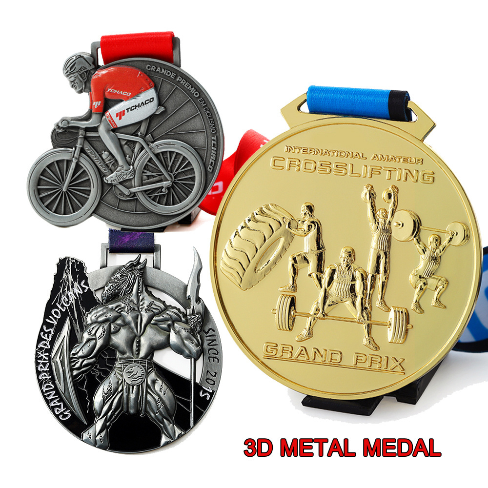 Cheap Design Your Own Dance Medals 1st Place Sports Metal Carnival Run Gymnastics Custom Medals Award Medal Manufacturer