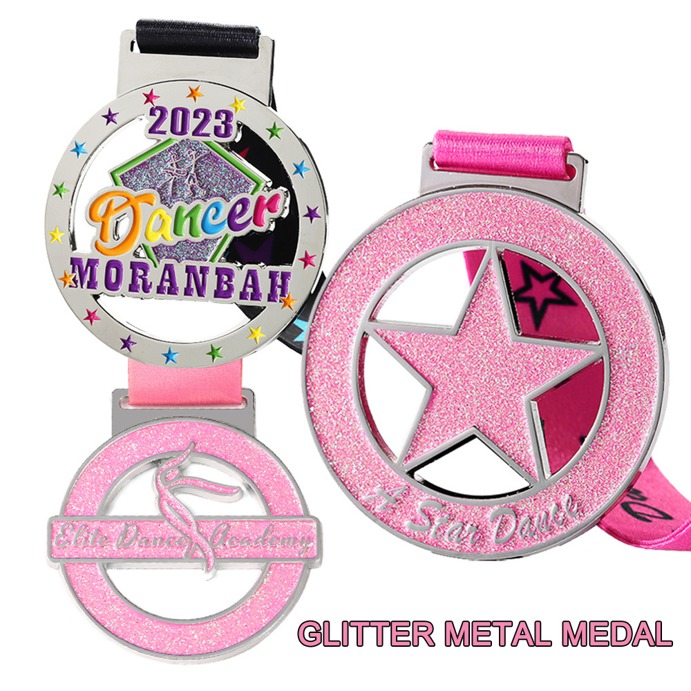 Cheap Design Your Own Dance Medals 1st Place Sports Metal Carnival Run Gymnastics Custom Medals Award Medal Manufacturer