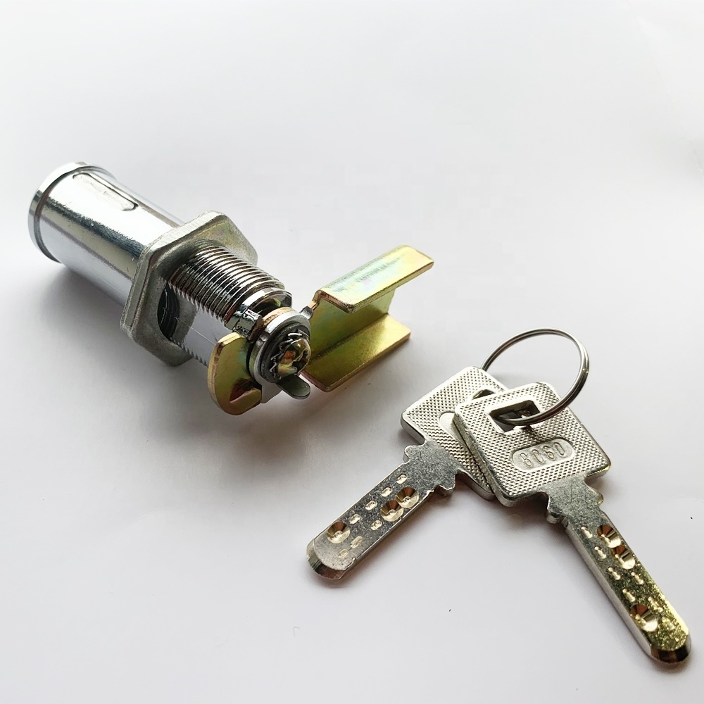 Fire door lock with keys for exit device fireproof safe deposit box lock