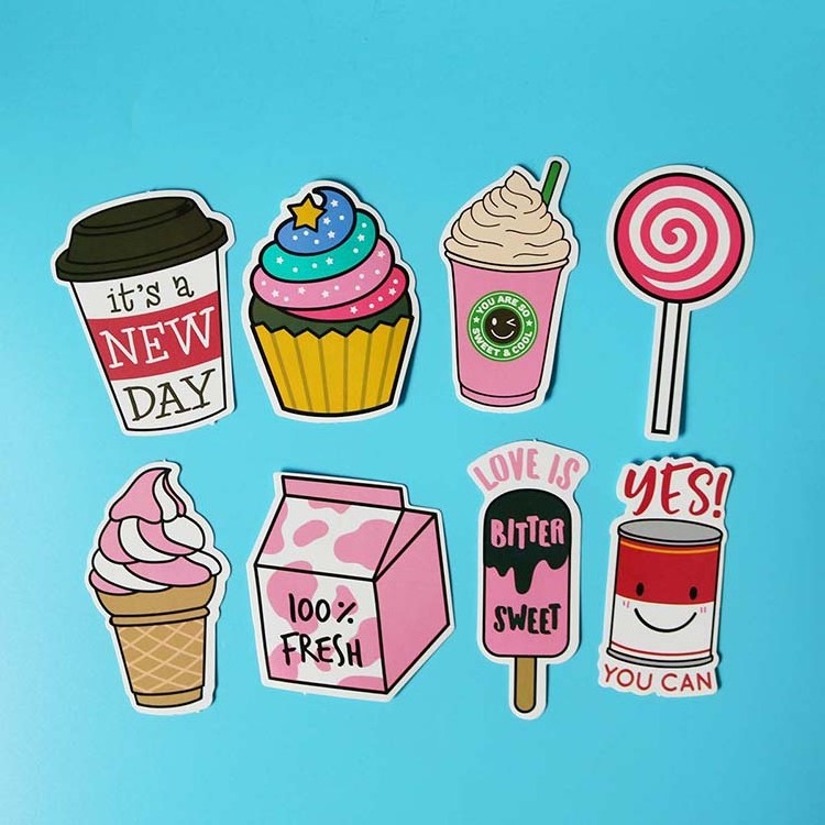 Wholesale girl cute lovely 60pcs pack laptop sticker,luggage decal sticker