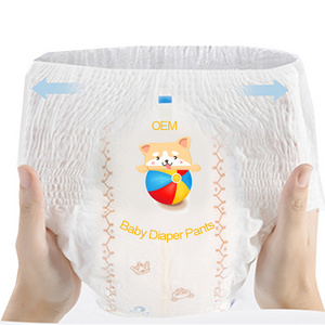 Super Brand OEM Breathable Magic Cotton Cheap Diapers Manufacturing Plant In Stock Chinese Baby Rejects Baby Daipers Pants