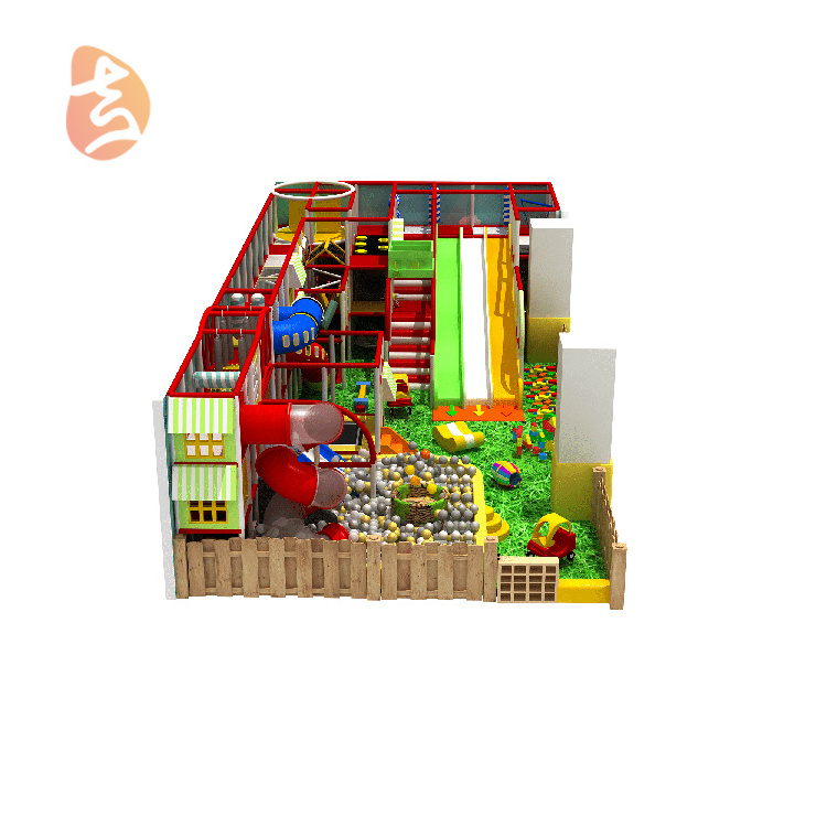 high quality soft play equipment set indoor playground softplay  amusement park with slide for sale