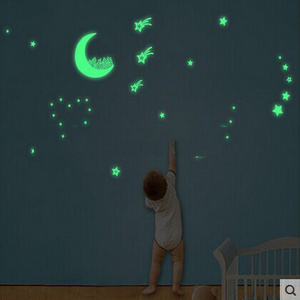 Starry sky night light luminous glowing stars wall stickers for bedroom decoration