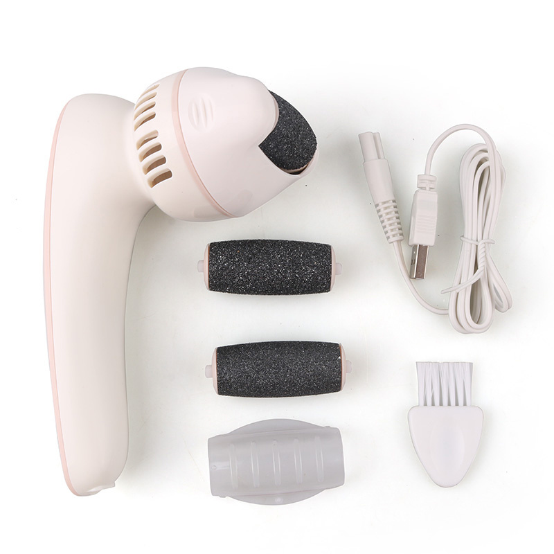 JD-503 Ready To Ship New USB Rechargeable Professional Electric Hard Dead Skin Foot File Shaver Machine Vacuum Callus Remover