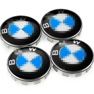 Car Wheel Hub Center Caps Covers Emblem 56mm 68mm for E46 E36 E39 emblems auto logo Customized Logo Blue White Black White