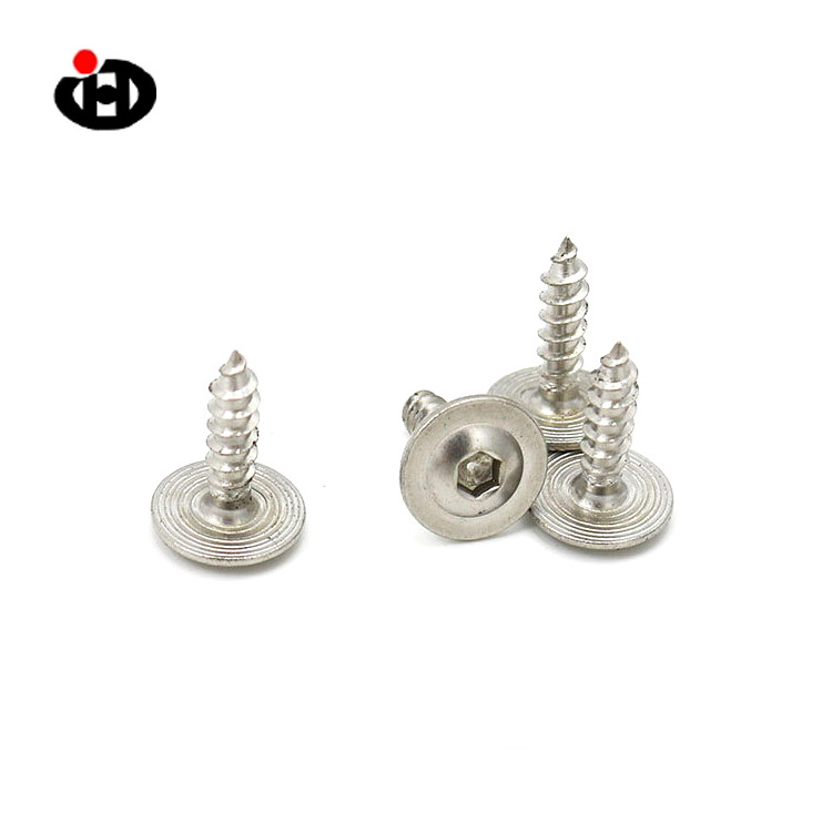 JINGHONG Hex Cap Screw Bolt Captive Washer