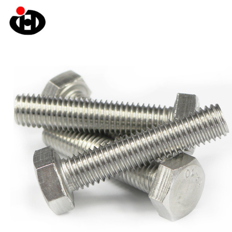 IS9001 DIN933 9mm Stainless Steel Hex Head Bolts