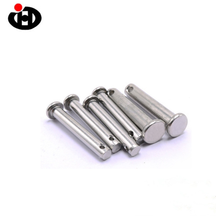 Jinghong Threaded Grooved Lock  Clevis Pins with Head   DIN1444