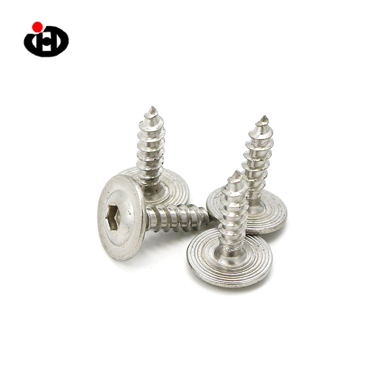 JINGHONG Hex Cap Screw Bolt Captive Washer