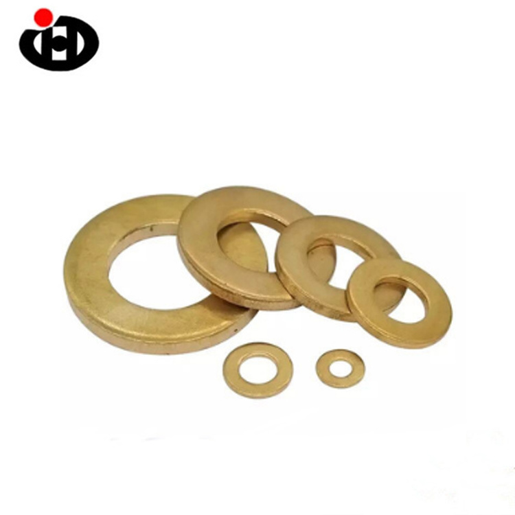 Copper DIN125 Flat Washer Hot Sale Special Material Brass Carton Free Zinc Plated Black Threaded Square Washer DIN Plain Washer