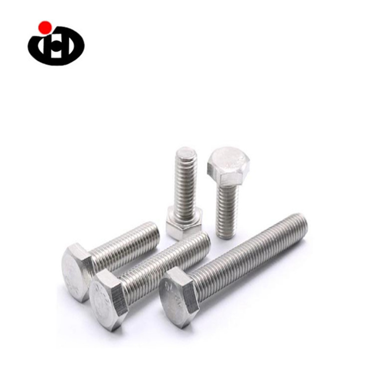 IS9001 DIN933 9mm Stainless Steel Hex Head Bolts