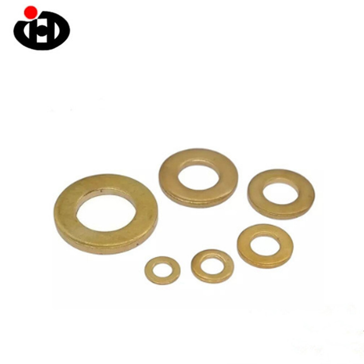 Copper DIN125 Flat Washer Hot Sale Special Material Brass Carton Free Zinc Plated Black Threaded Square Washer DIN Plain Washer