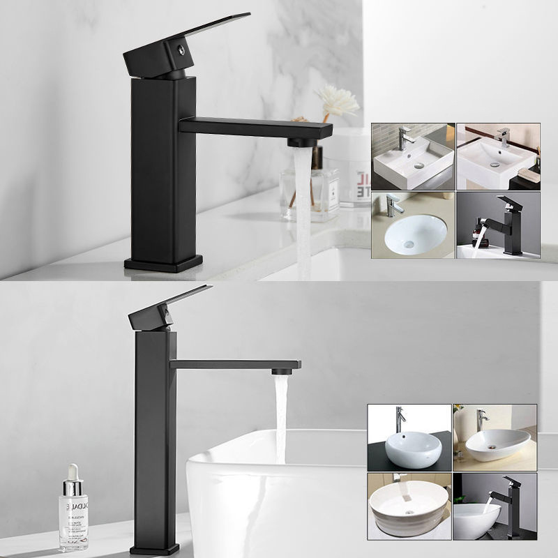 Custom High Quality 304 Stainless Steel Basin Bathroom Kitchen Faucet Basin Faucet