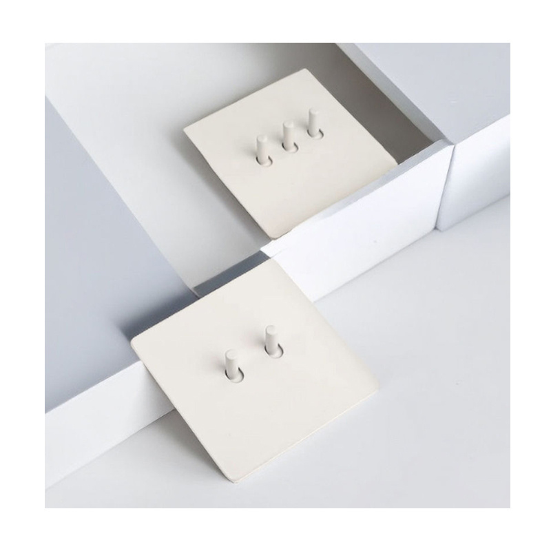 Brass Metal 220V Vintage Matte White Stainless Steel Electrical Sockets And Switches Lever White Retro Toggle Light Wall Switch