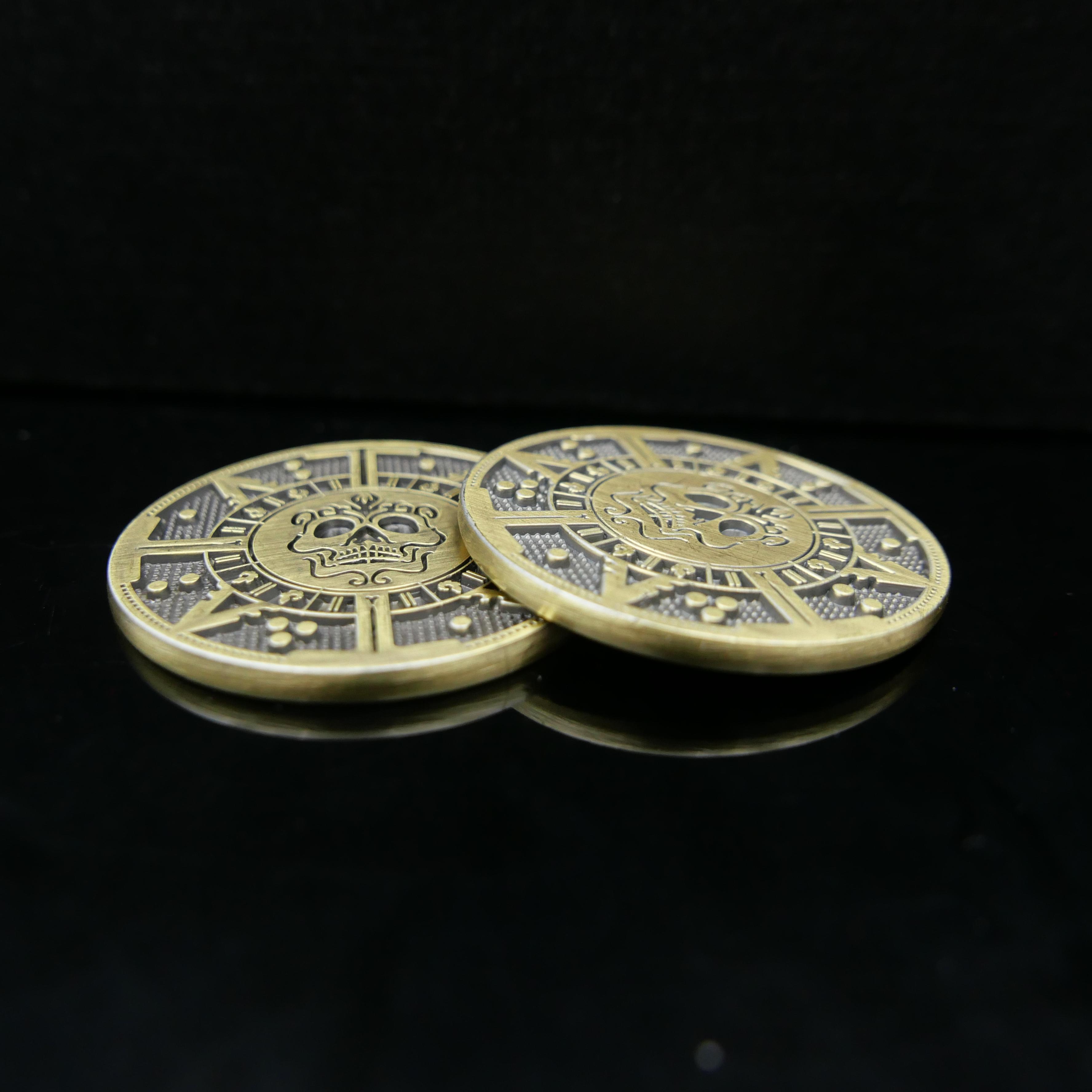 Wholesale Custom Logo Aluminum Alloy Poker Chips Casino Game & Souvenirs Metal Challenge Coin with Customized Logo