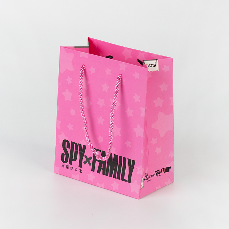 Luxury custom logo printed gift paper boutique shopping bags with your own logo