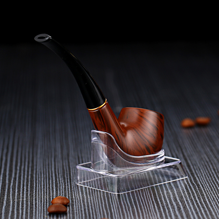 Wooden Pipes Cigar Pipes Customized service is available to print your logo on the pipe.