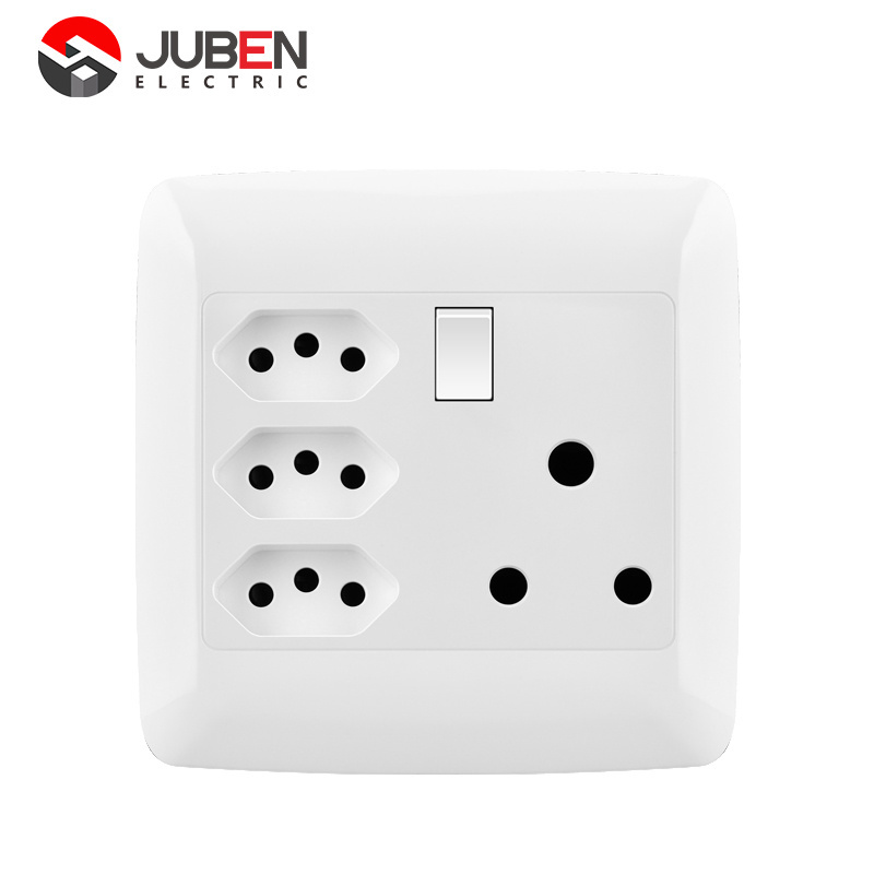 Popular kinetic energy harvesting module wall socket with switch