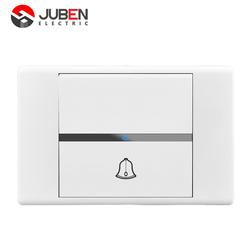 Wall panel wall switch waterproof switch socket installation waterproof 4 groups electric German white pc 10/16/2