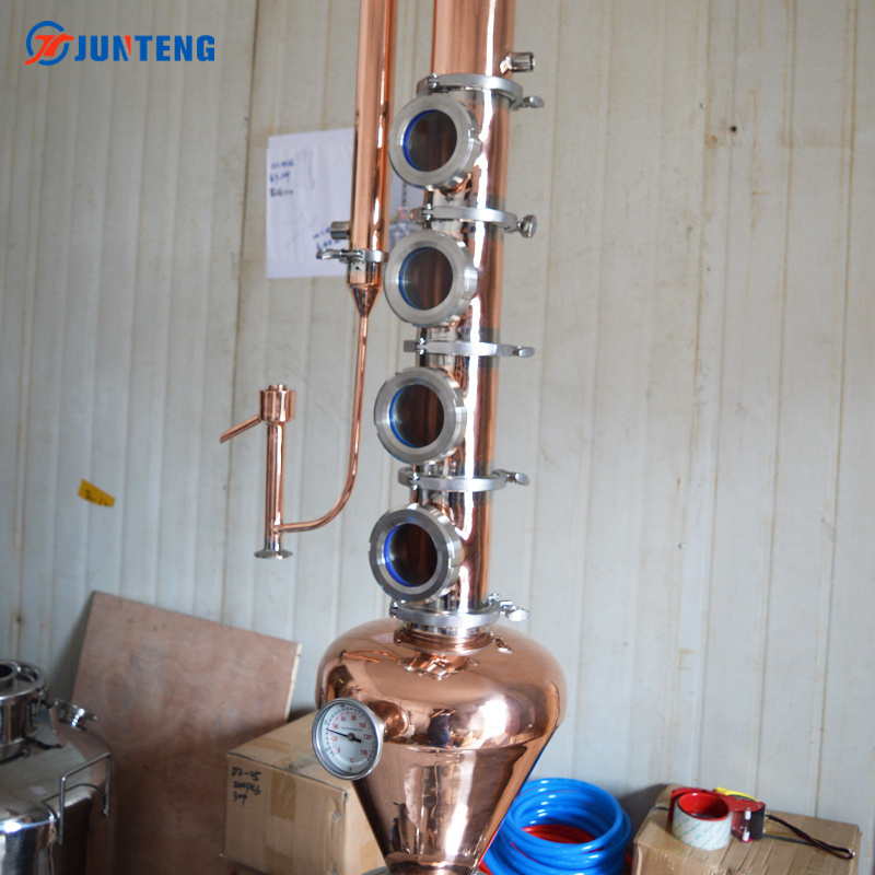 Factory Sale Various Widely Used Gin Destillery Moonshine Copper Distiller Micro Distillery Equipment