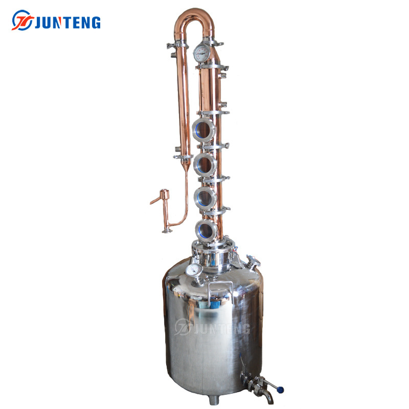 Factory Sale Various Widely Used Gin Destillery Moonshine Copper Distiller Micro Distillery Equipment