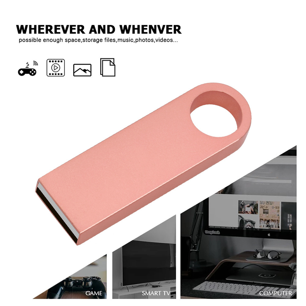 Wholesale USB Flash Drive USB Memory Stick Drives 1GB 2GB 4GB 8GB 16GB 32GB USB 2.0 Flash Drive Metal