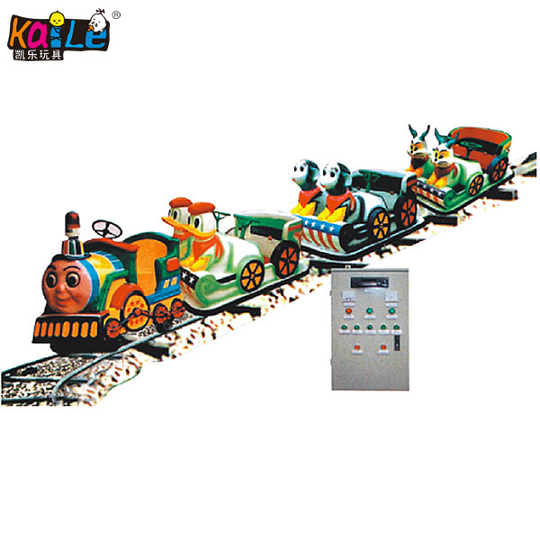 Cheap Indoor Outdoor Amusement Park Rides Kids Electric Mini Train Toy Kiddie  For Sale