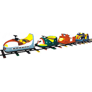 Cheap Indoor Outdoor Amusement Park Rides Kids Electric Mini Train Toy Kiddie  For Sale