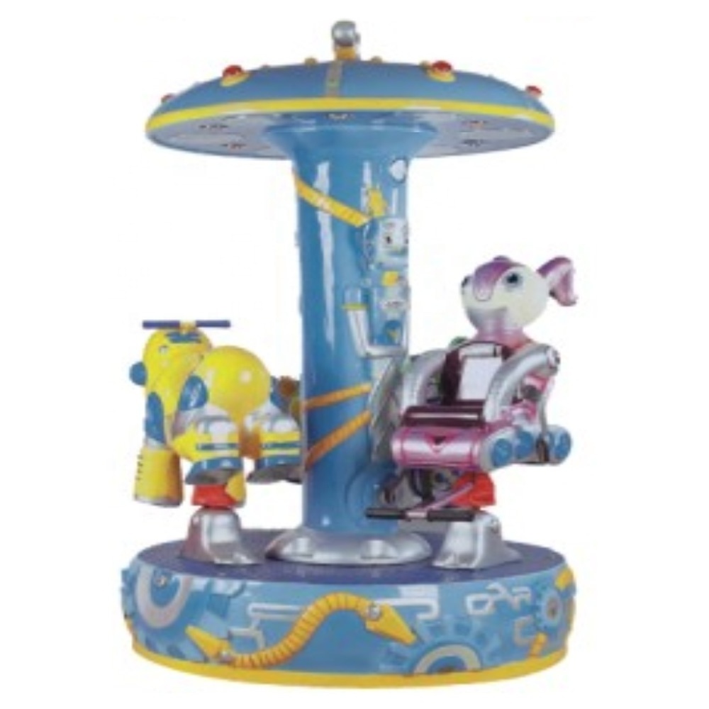 Children Amusement Park Equipment MINI Small Horse Carousel Kids Merry Go Round 6Seats For Sale