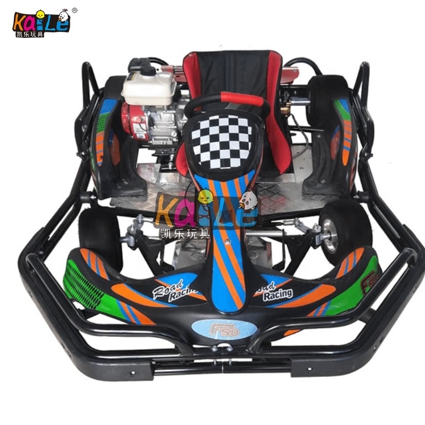 High Quality Adult Racing Outdoor Amusement Park Automatic Single Seat 270cc Pedal Racing Go Karts CE Approved