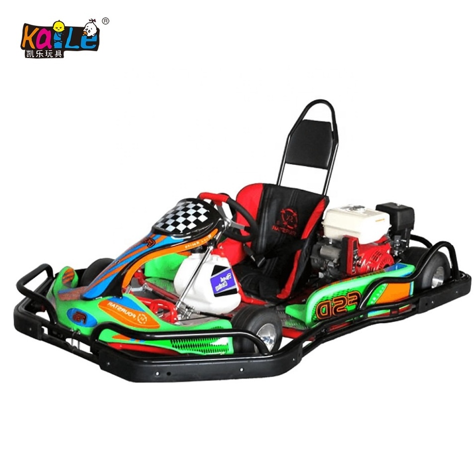 High Quality Adult Racing Outdoor Amusement Park Automatic Single Seat 270cc Pedal Racing Go Karts CE Approved