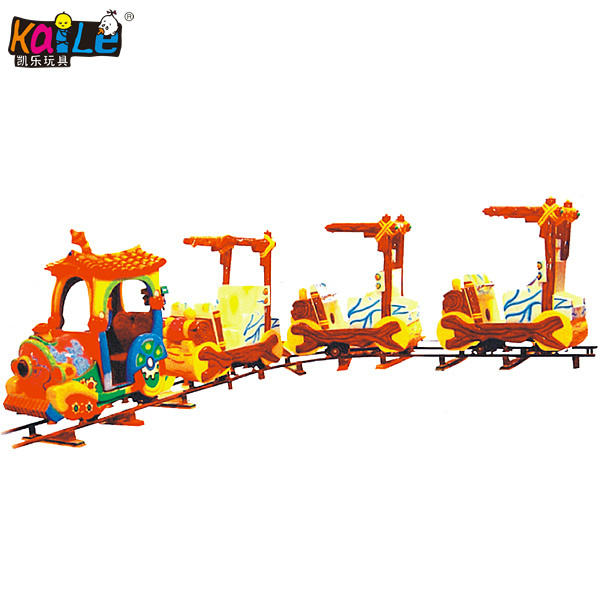 Cheap Indoor Outdoor Amusement Park Rides Kids Electric Mini Train Toy Kiddie  For Sale