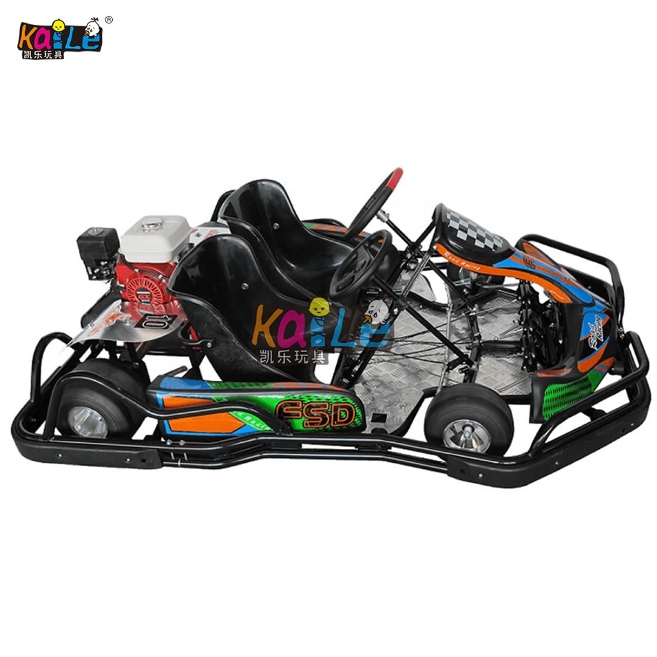 Fashion Outdoor Racing  Adult 2seat Buggy 2 Persons Adult 270cc Gasolina Racing Pedal Go Kart