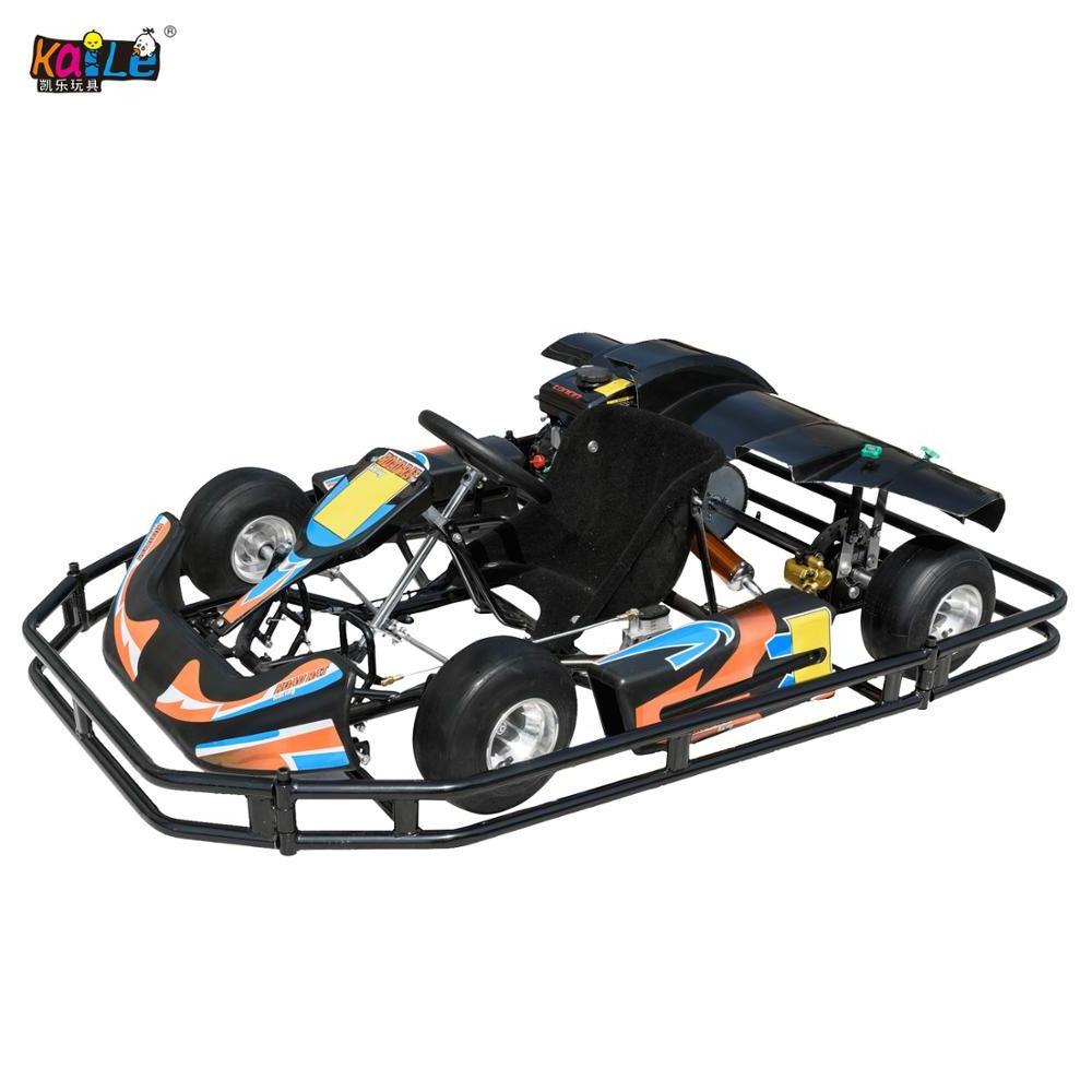 Amusement Park Mini safety Bumper Electric Start Carting Children Racing Go Kart 90cc For Kids