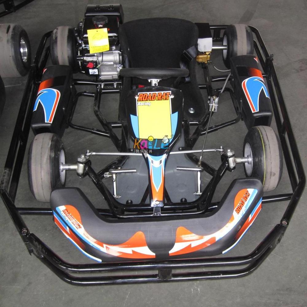 Amusement Park Mini safety Bumper Electric Start Carting Children Racing Go Kart 90cc For Kids