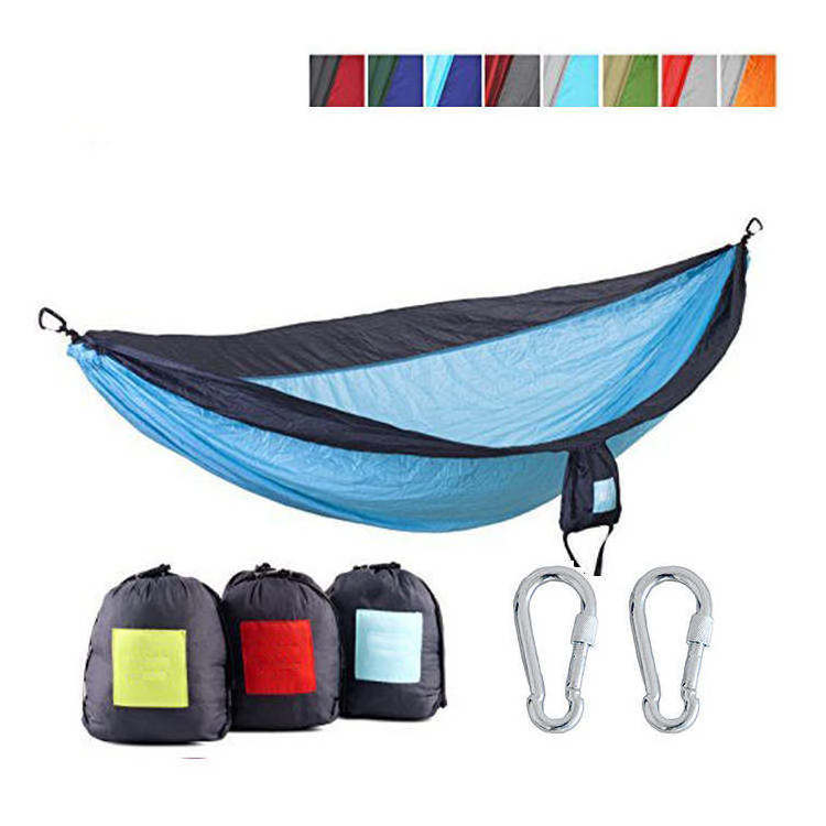 Outdoor Nylon Portable Folding Tree Strap Hiking Hanging Belt Hammock for Camping