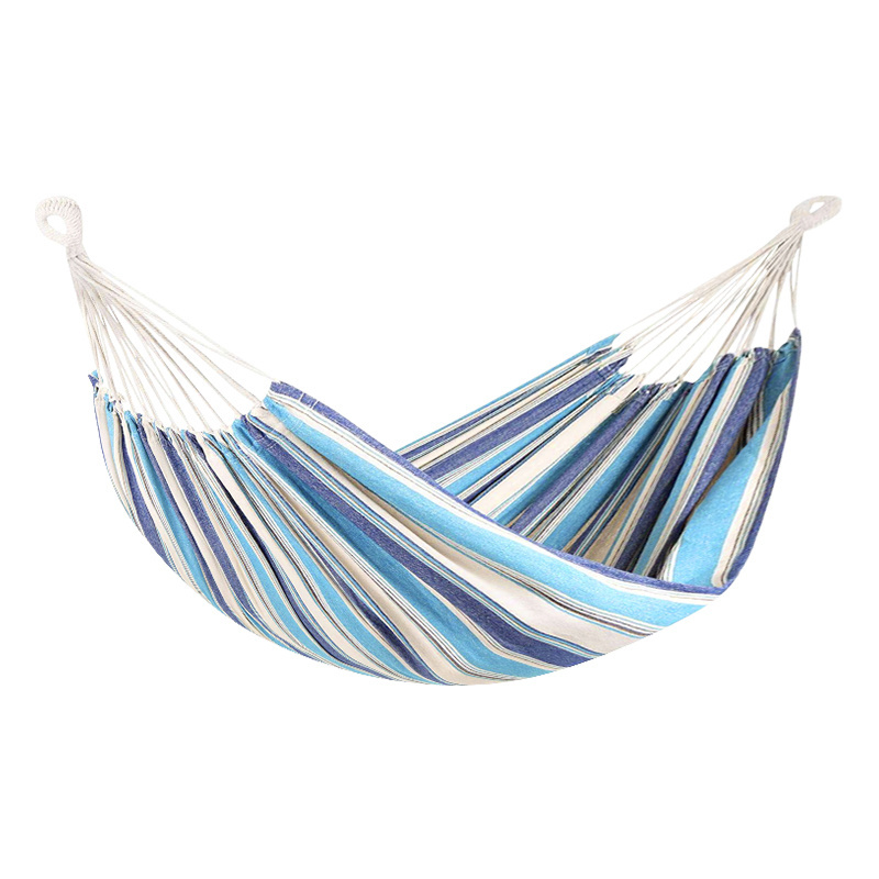 Fashionable Comfortable Unwind Outdoors Portable Folding Nylon Swings Canvas Hammock