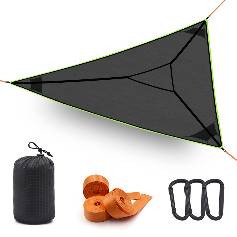 Outdoor High load-bearing Portable triangle aerial camping hammock