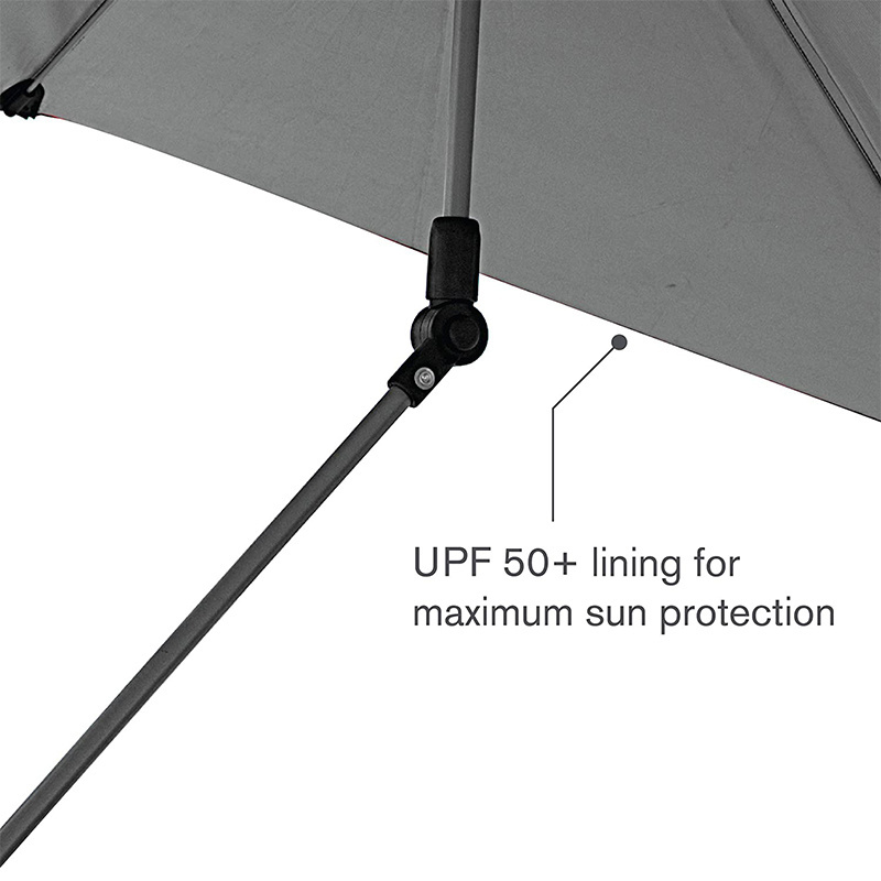 Camping Shelters Travel Beach Outddoot Adjustable Paraguas Umbrella with Universal Clamp