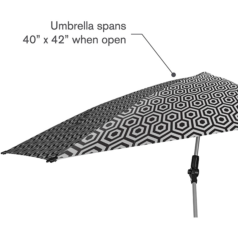 Camping Shelters Travel Beach Outddoot Adjustable Paraguas Umbrella with Universal Clamp