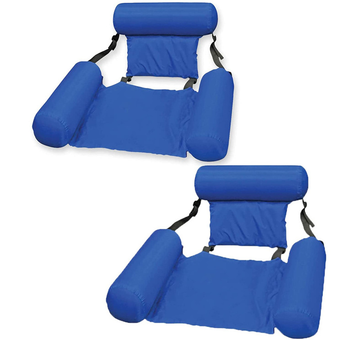 Backrest Air Mattresses Floating Row Beach Inflatable Swimming Pool Water Hammock Water Sea Bed