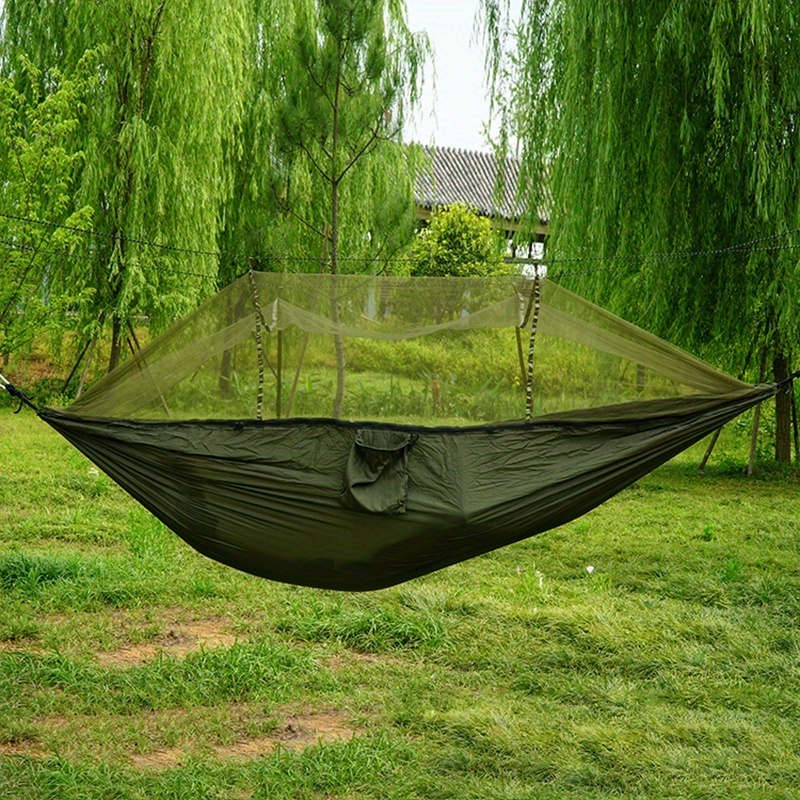 Outdoor Anti-rollover Double Home Camping Artifact Adult Children Hanging Chair Anti-mosquito Hammock