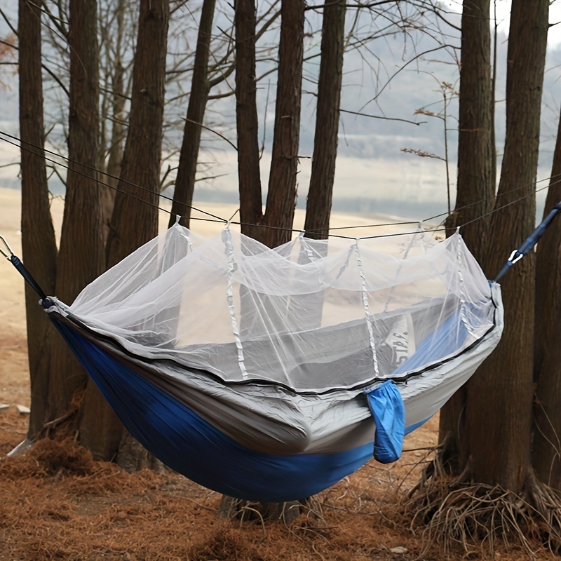 Outdoor Anti-rollover Double Home Camping Artifact Adult Children Hanging Chair Anti-mosquito Hammock