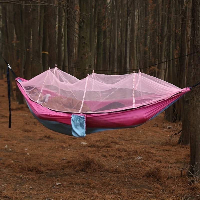 Outdoor Anti-rollover Double Home Camping Artifact Adult Children Hanging Chair Anti-mosquito Hammock