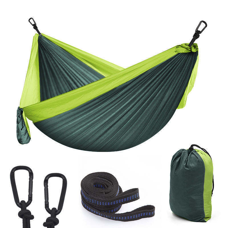 Camping Hammock - Portable Hammock Single or Double Hammock Camping Accessories for Outdoor