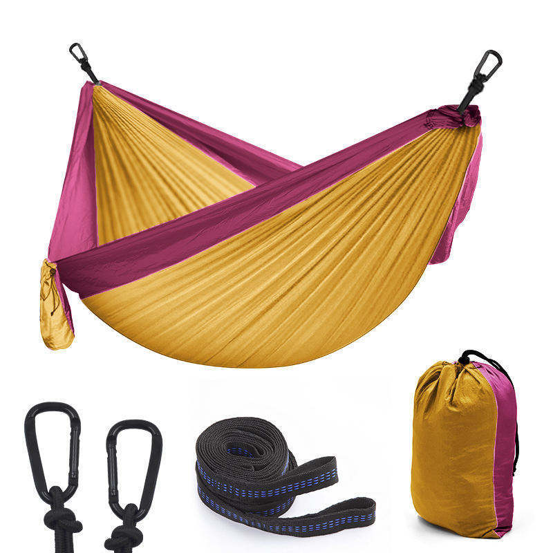 Camping Hammock - Portable Hammock Single or Double Hammock Camping Accessories for Outdoor