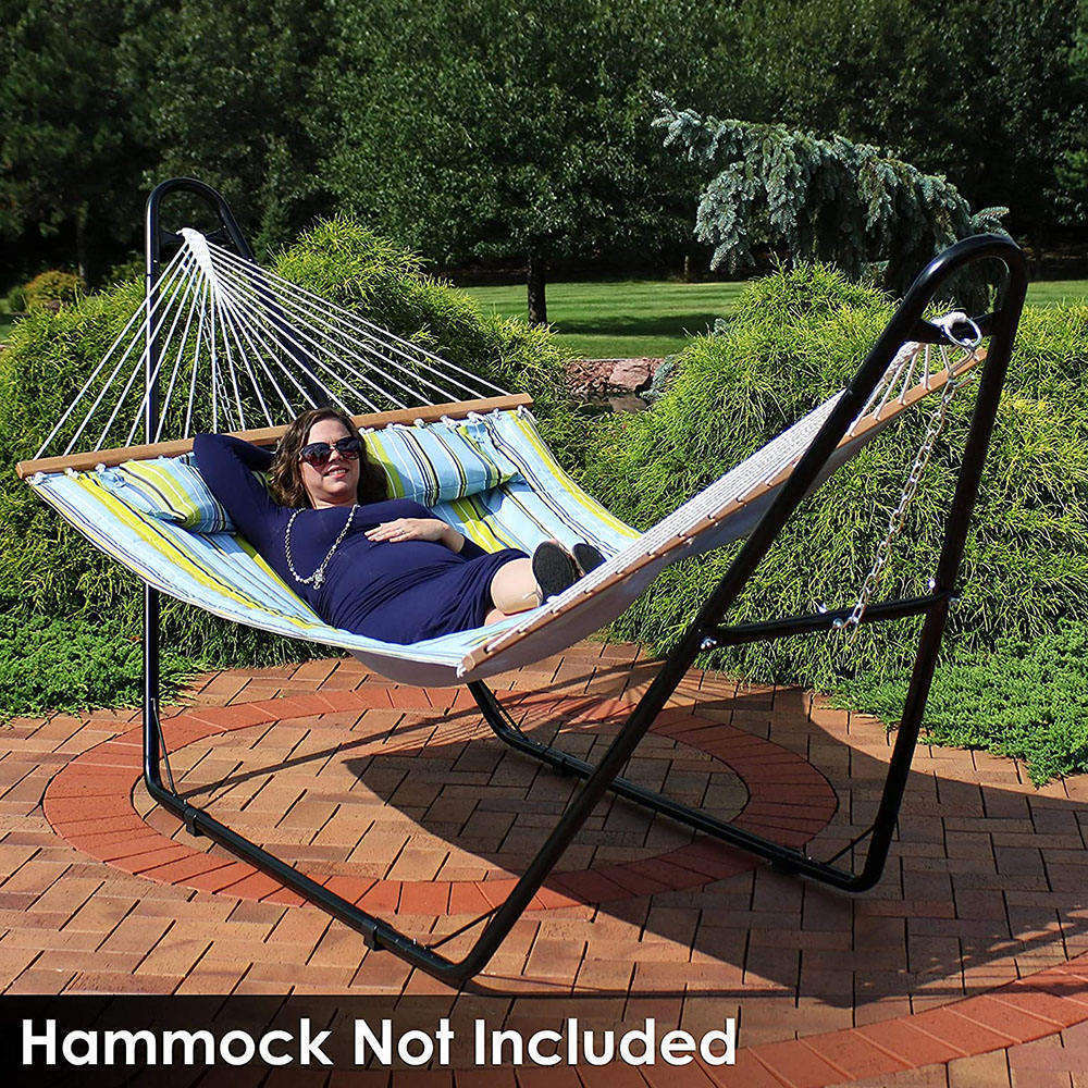 Classic Style High quality Hammock chair stand lawn chair stainless steel iron pipe hammock stand